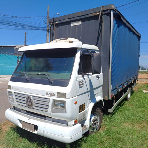 Vw Worker 8-120 Sider Trabalhando