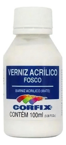 Verniz Acrilico Fosco 100ml - Corfix