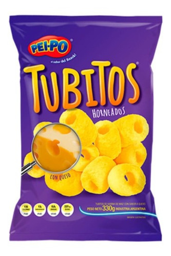 Tubitos Horneados Peipo X330g