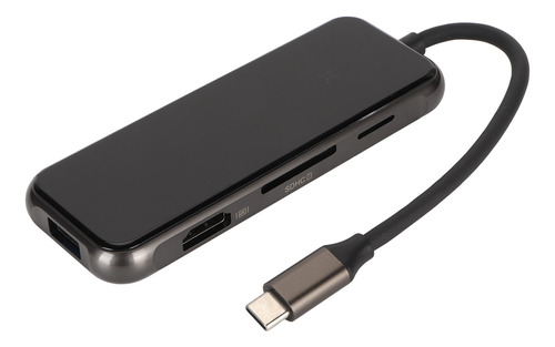 Dock Dongle Docking Station 8 En 1, Conexión Usb C Para Port