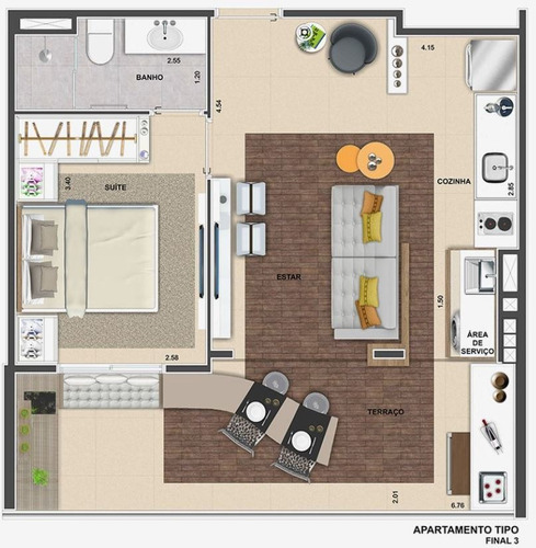 Imagem 12 de 17 de Apartamento Residencial Para Venda, Indianópolis, São Paulo - Ap8045. - Ap8045-inc
