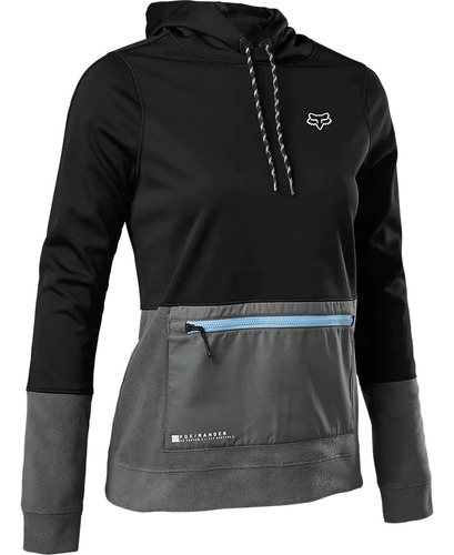 Poleron Bicicleta Mujer Ranger Windbloc Fox Racing Color: Bl