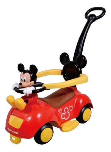Buggie Con Guia Mickey Mouse Disney Original Diseño Realista