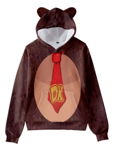 comprar The Super Mario Bros Donkey Kong Orejas De Gato Sudadera