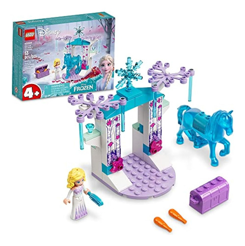 Lego Disney Elsa Y El Kit De Construcción Ice Stable 43209 D