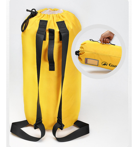 Bolsa De Cuerda De Escalada, Mochila De Hombro De 25x25x57cm