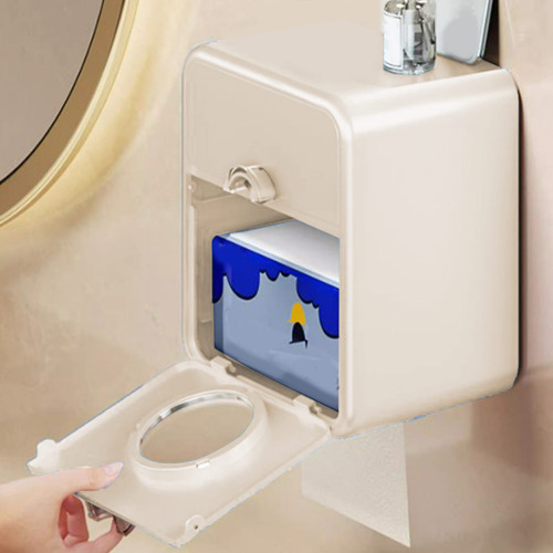 Caja De Almacenamiento, Dispensador De Papel Higiénico, Pape