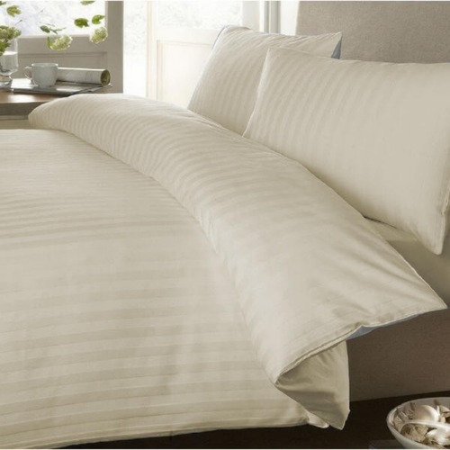 Duvet Cover Negro Líneas Microfibra Doble