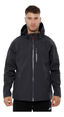 Campera Soft Shell Impermeable Montagne Elbrus Premium