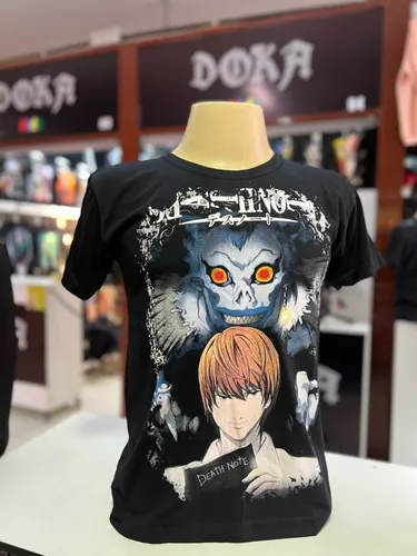 Camiseta death note animes personagens - Estação das Camisetas - Outros  Moda e Acessórios - Magazine Luiza