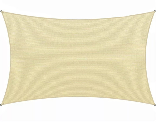 Malla Sombra Lona Toldo Rectangular Bloqueo Uv 3m X 4.8m
