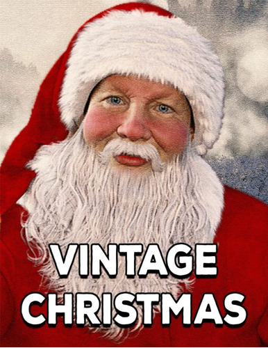 Libro: Vintage Christmas: A Holy Christmas Coloring Book For