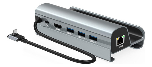 F Hub Usb 3.0 Multipuerto De 60 W Para Steam Deck