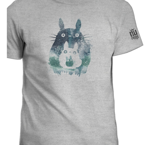 Camiseta Totoro Acuarela Hombre Igk