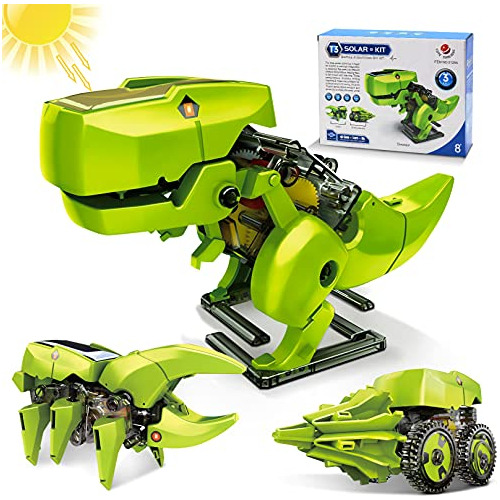 Juguetes De Dinosaurios Robot, Kit De Robot Solar 3 1, ...
