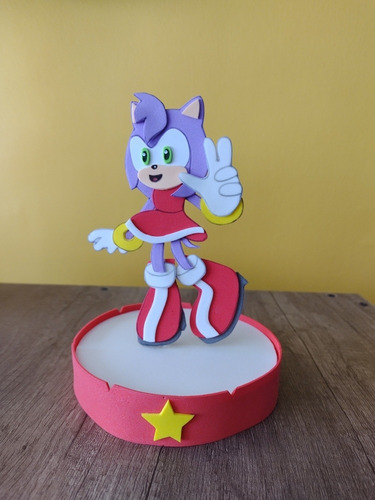 Centros De Mesa De Sonic Y Amigos