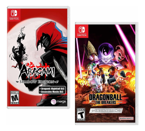 Aragami + Dragon Ball Breakers Nintendo Switch Envío Gratis*