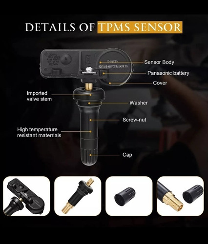 Sensor Tpms Presion Aire Caucho Jeep Wrangler Rubicon 2016