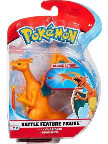 Pokémon 4.5  Battle Feature Figure - Charizard