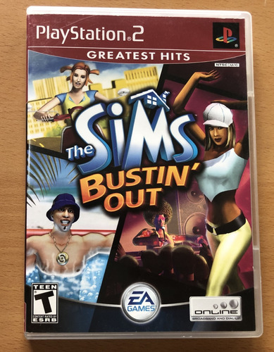 The Sims Bustin Out Usado Ps2 (Usado)