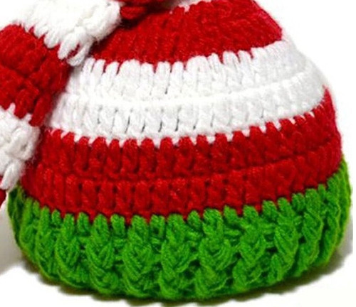 Gorro Navideño Melena Elf Baby