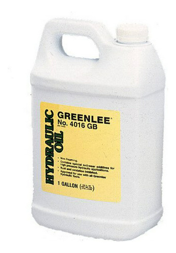Greenlee - Aceite Hidráulico 1 Galón, Curvado (4016gb)