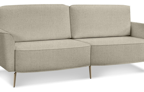 Sofá Vênus 220 Cm Linho,proporciona Um Conforto Wt
