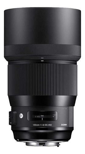 Lente Sigma 135mm F1.8 Dg Hsm Art Para Montura Sony E Color Negro