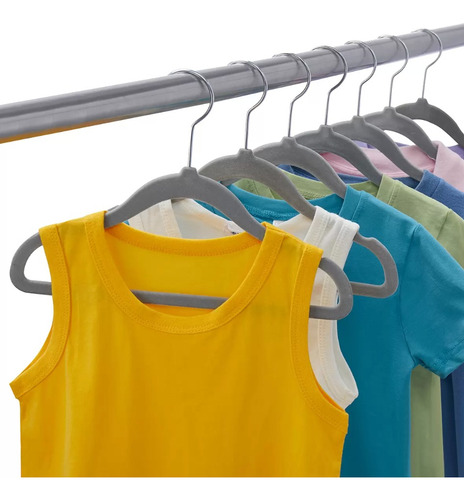 Set De Ganchos Terciopelo Infantil Niños