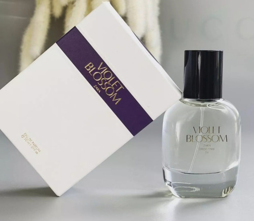 Zara Zara Violet Blossom Violet Mujer