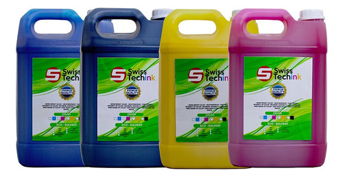 Tinta Ecosolvente Swisstechink Galón 5l