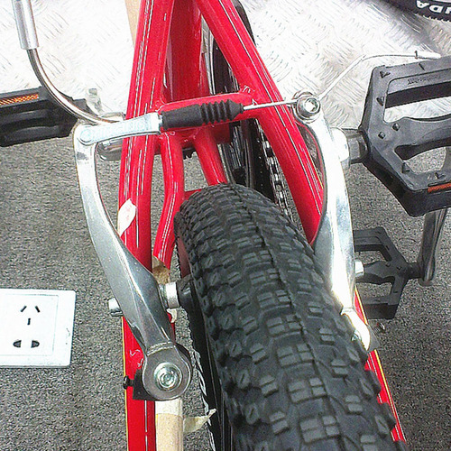 1 Par De Pastillas De Freno Silenciosas Para Bicicletas Dura