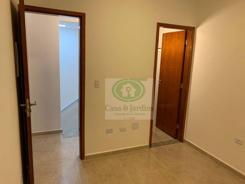 Casa Tipo Sobrado Com 2 Dormitórios À Venda, 90 M² Por R$ 467.000 - Marapé - Santos/sp - Ca0912