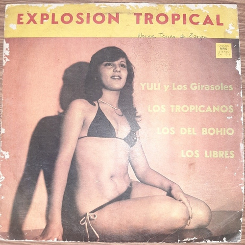 Vinilo Explosion Tropical Libres Bohio Yuli Tropicanos Ll C2