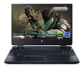 Laptop Predator Helios 300 Core I7 12th 1tb 64gb Rtx 3060