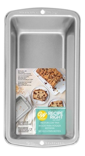 Imagen 1 de 5 de Molde Budin Mediano 21 X 11 Cm Wilton Titanweb