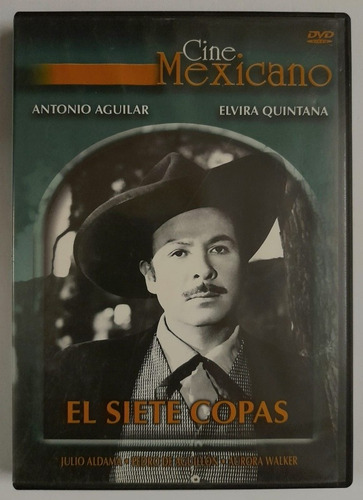 Dvd El Siete Copas Antonio Aguilar