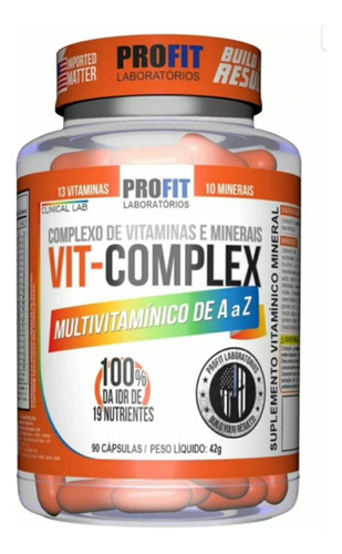 Multivitaminico Vit- Complex 90 Cápsulas 