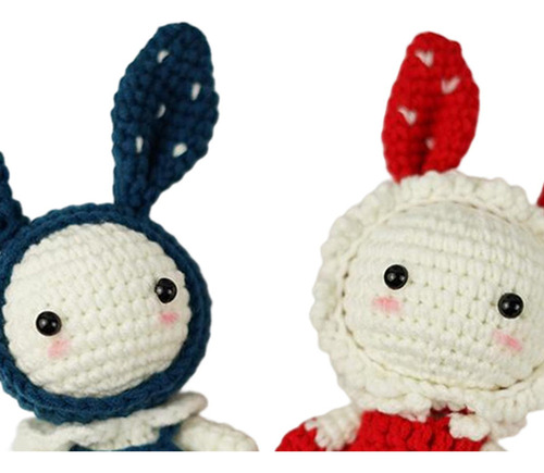 Kit De Ganchillo Conejo Crochet Craft Set Juguete De Tejer A