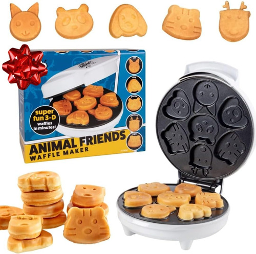 Wafflera Electrica Mini Panqueques De Animales 7 Figuras