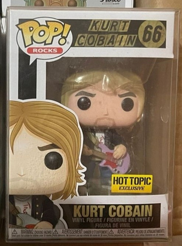 Funko Pop Kurt Cobain Hot Topic Exclusive (Usado)