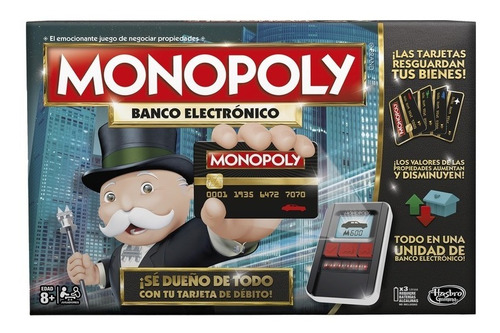 Juego De Mesa Monopoly Ultimate Banking Hasbro B6677 