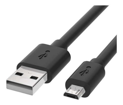 Cable Micro Usb P/ Celular Tablet 1mts Carga Datos Reforzado