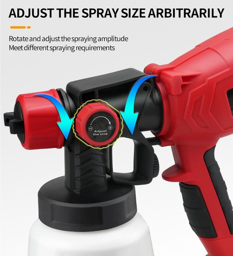 Litio Electric Spray Machine Pistola De Pintura Eléctrica