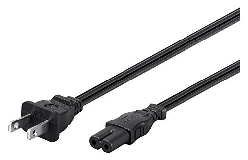 Cable De Alimentación De Ca De 6 Pies Y 18 Awg Sin Polarizad