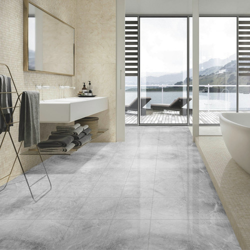 Oferta Ceramica Cairo Gris 45x45 Cortines 1ra Gris