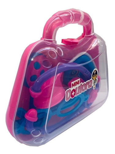 Imagem 2 de 4 de Mini Maleta De Médico Infantil Dia Das Crianças Menina
