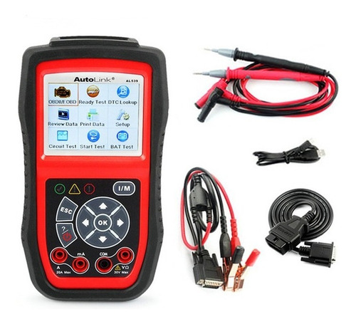 Autel Autolink Al539b Scanner Automotriz Full + Test Bateria