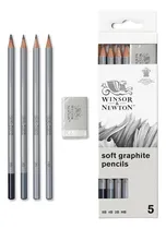 Comprar Winsor   Newton Estudio, Conjunto De 5 Lápices De Grafito