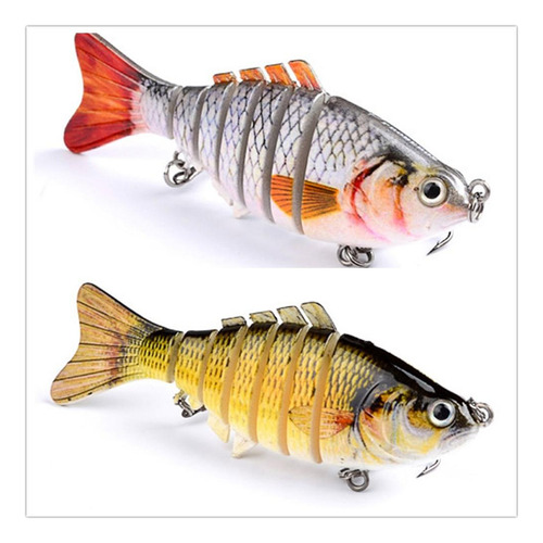 11 Estilos, 1 Peça De Iscas De Pesca Wobblers, Isca Dura De